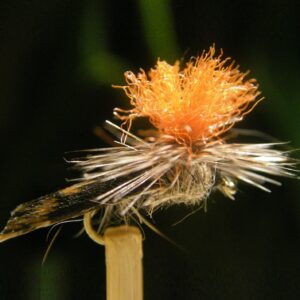Parachute caddis orange