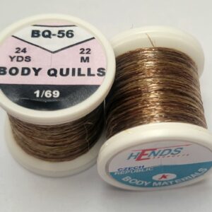 Body quills multicolor 56 yellow - brown