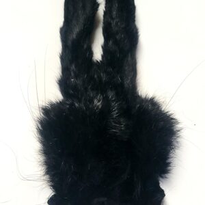 Masque de lièvre noir