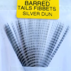 Micro fibbets rayés Silver dun