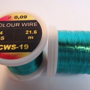 Fil de cuivre turquoise