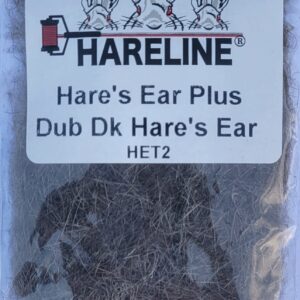 Dubbing Hareline Hare's Ear Plus Dub Dark naturel