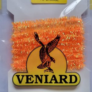 cactus chenille 6mm orange