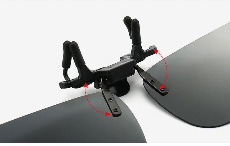 Étui à Clipser Pour Lunettes De Soleil - Protection Portable, Fermeture Par Bouton, Design Doux Et Tendance - Pour Lunettes Rabattables