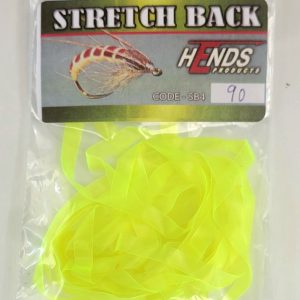 Stretch back body Jaune fluo (90)