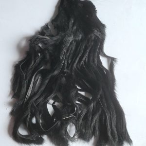 Peau d'écureuil bandelettes noires