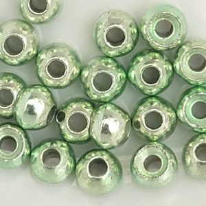 25 billes tungstène Olive light Métallique