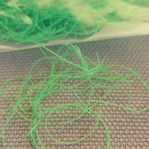 Micro shaggy dub vert fluo