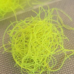 Micro shaggy dub jaune fluo