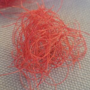 Micro shaggy dub rouge